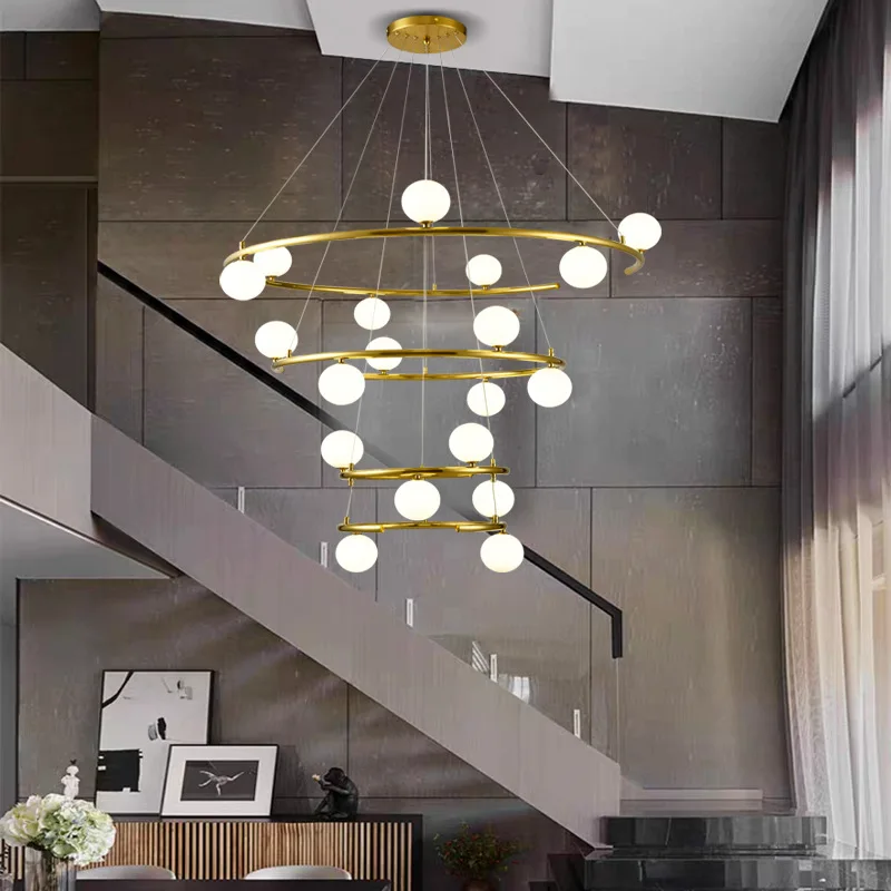 

Minimalism Black Gold LED Pendant Light Chandelier Hanging Lamp Indoor Lighting For Foyer Living Room Bedroom Restaurant