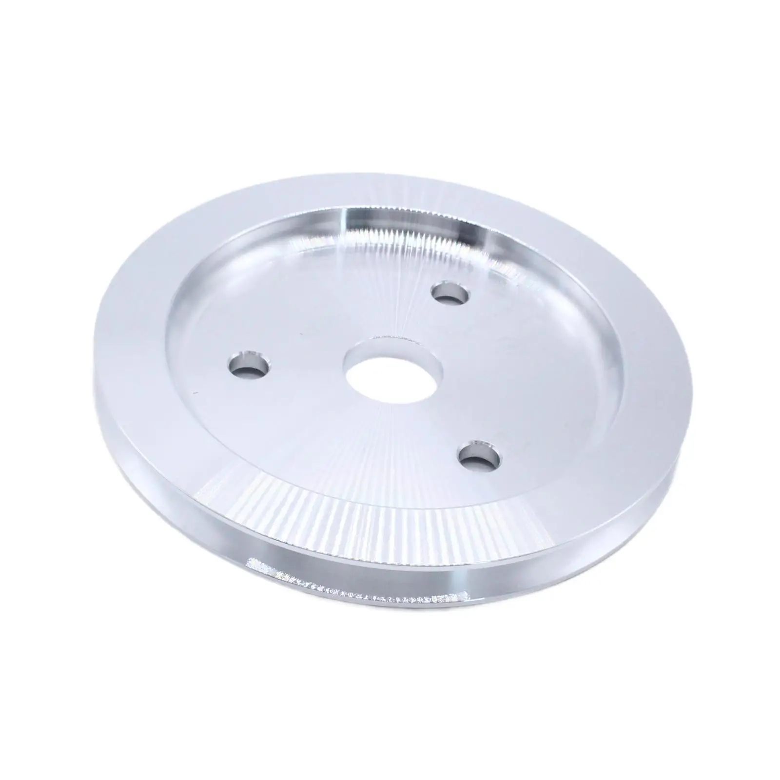 Short Water Pump Single Groove Crank Pulley Sturdy High Performance Replacement
