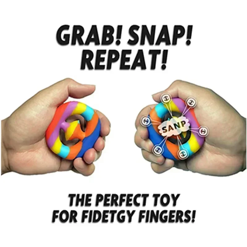 Anti Stress Finger Hand Grip Stress Reliever Fidget Toys Adult Child Simple Dimple Stress Toys Decompression Antistress Toy Gift