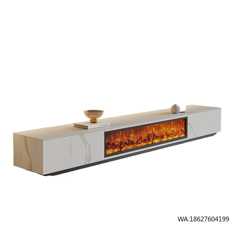 

Heater with LED Flame Effect Remote & App-Controlled Overheat Protection Low-priced Freestanding Smart Electric Fireplace