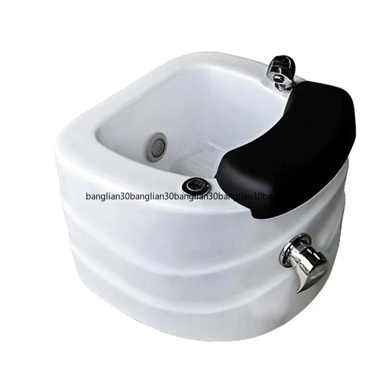 Multifunctional Foot Bath Colorful Lights Massage Manicure Bath Acrylic Surfing Foot Bath