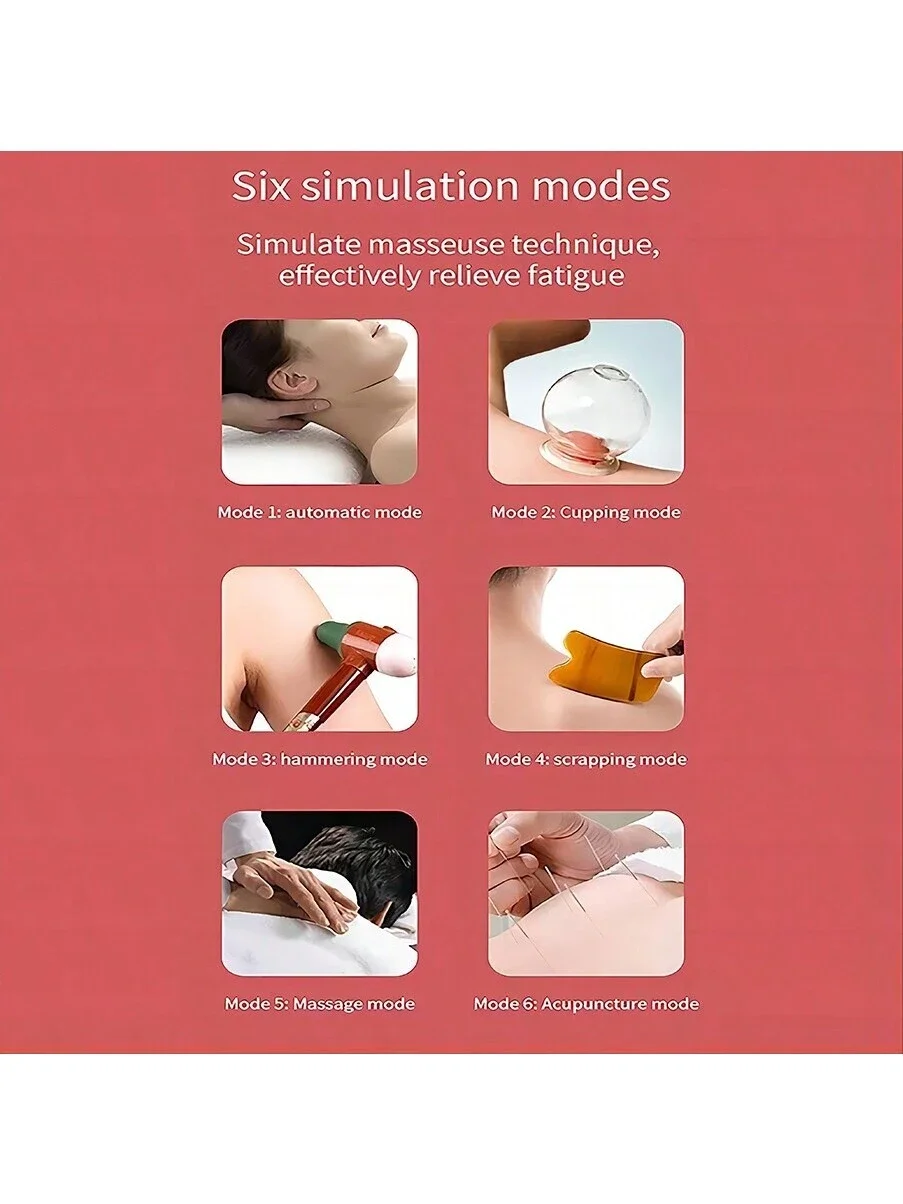 กายภาพบําบัด PULSE ประคบร้อนคอ Protector MINI แบบพกพาคอนวดจี้แขวนคอปากมดลูกเครื่องมือกล้ามเนื้อ Rela