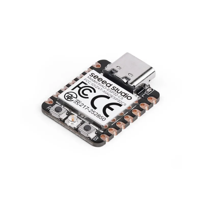 Seeed XIAO ESP32-C5 First XIAO 2.4 GHz and 5 GHz Dual-Band Wi-Fi 6, Bluetooth 5 (LE), and IEEE 802.15.4 (Zigbee, Thread)