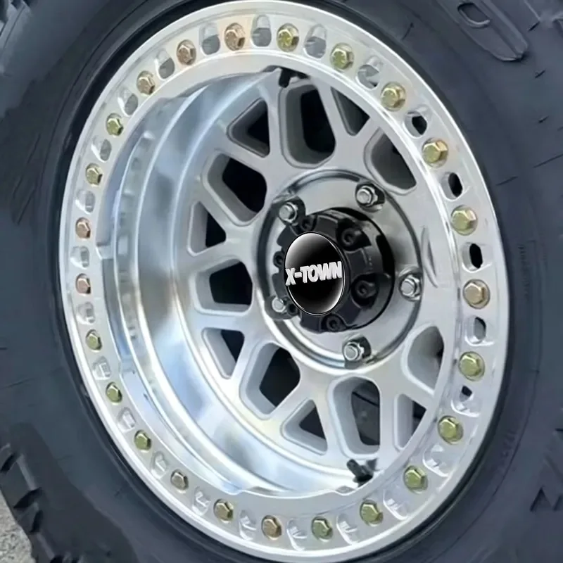 Hot Sale Bead Lock Rims 16 17 18 19 20 Inch 5x5 5x5.5 5x4.5 Alloy Forged Off-Road Car Wheels for Wrangler 4 pcs