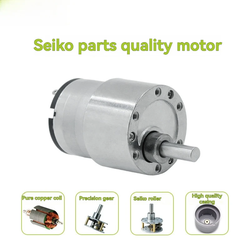 JGB37-520 Micro Dc Reduction Motor Intelligent Robot Range Hood Speed Control 12v24v Small Motor