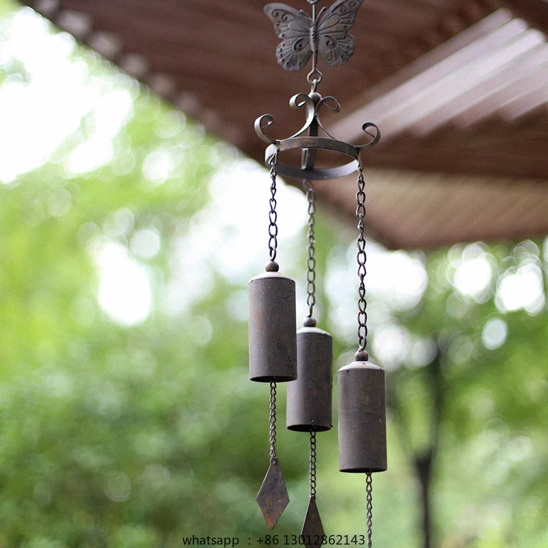 

Чугунный кулон с колокольчиком ветра