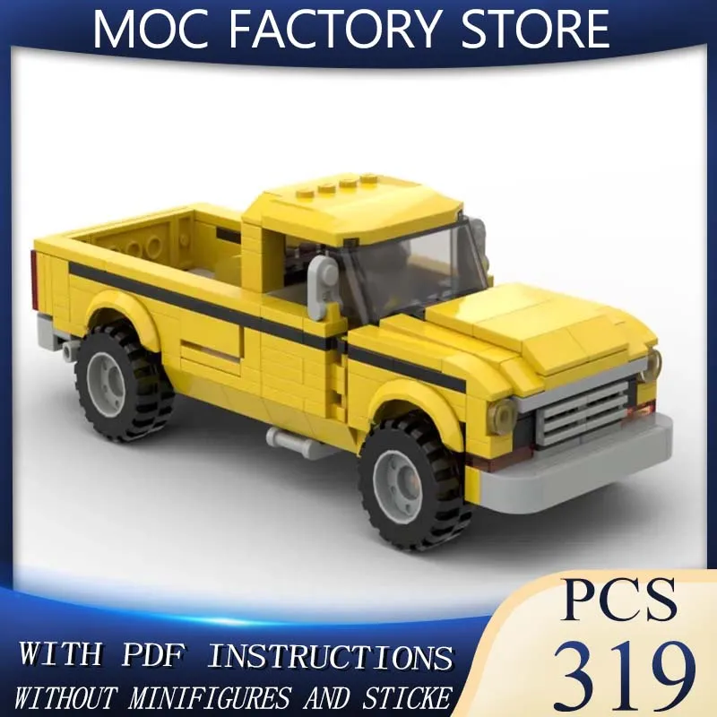 

City Car Vehicle Speed Champion Racer Pickup Truck Building Blocks Brick Racing Super Technique Creative Garage Set Kid Toys MOC