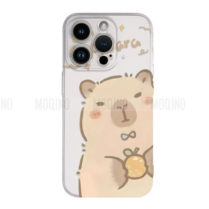 حافظة لهاتف Sony Xperia XZ2 XP XZ premrum XZ1 Compart 1iV 10iV Capybara حافظة ناعمة من البولي يوريثان