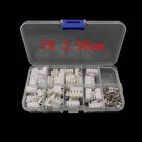 120Pcs/Box JST VH 3.96mm Pitch 2/3/4 Pin Male Female Plastic Housing Connector VH3.96 Shell Terminal Header Crimp Wire Connector