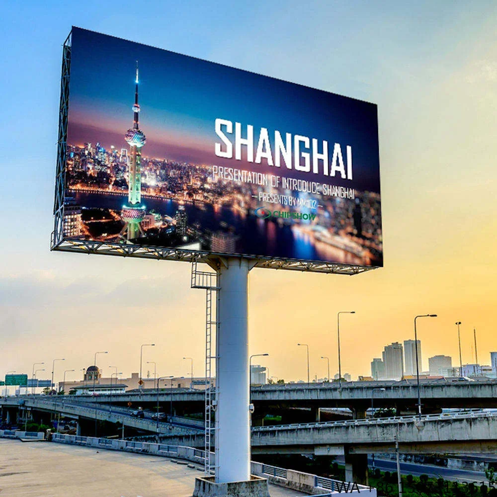 

P3-P10 Full Color HD Giant Outdoor LED Advertising Screen 5000cd 3-Year Warranty