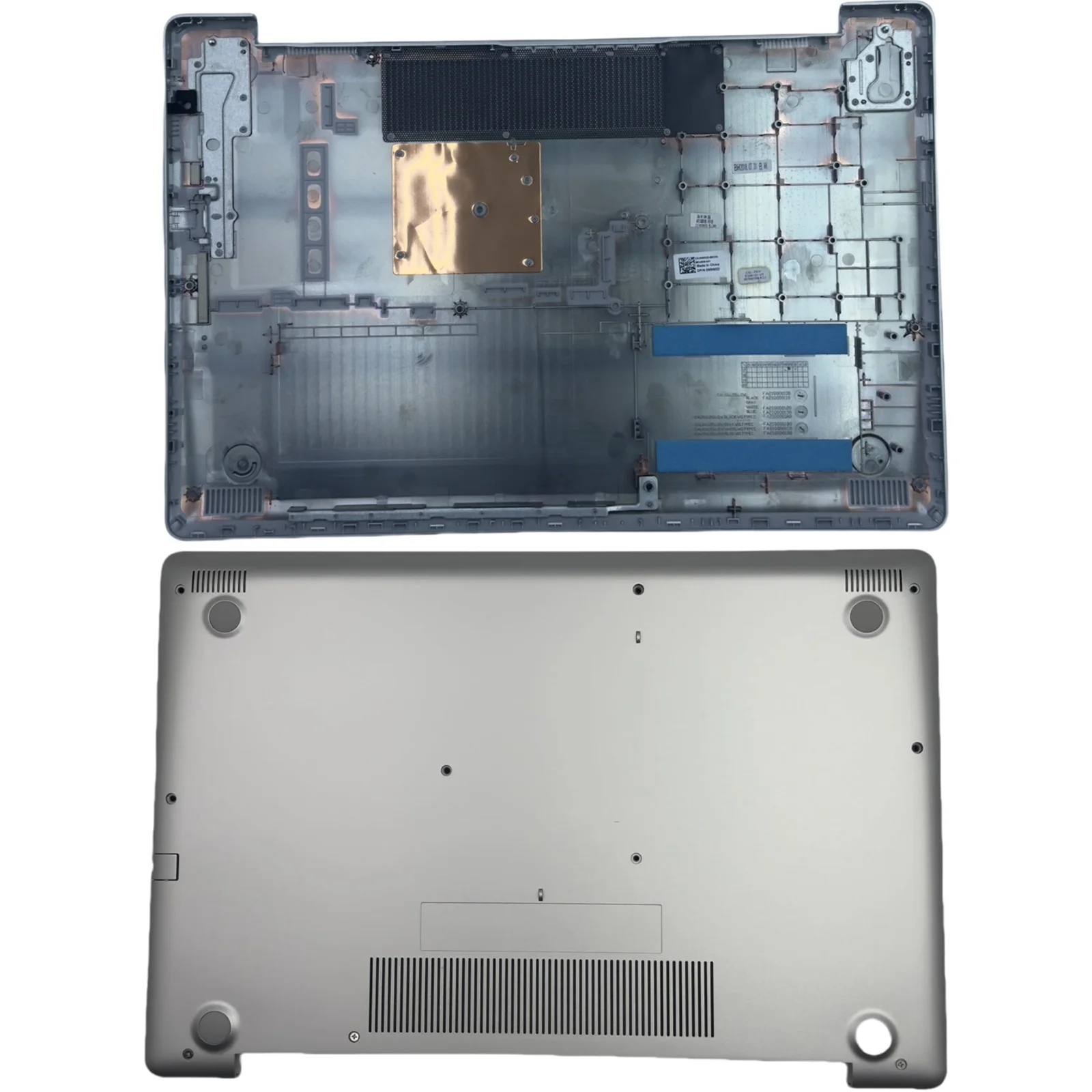 

0N9W2D N9W2D для ноутбуков Inspiron 5000 5570 5575 P75F: Нижняя крышка корпуса, основание, D-крышка, серебристая, AP210001B0