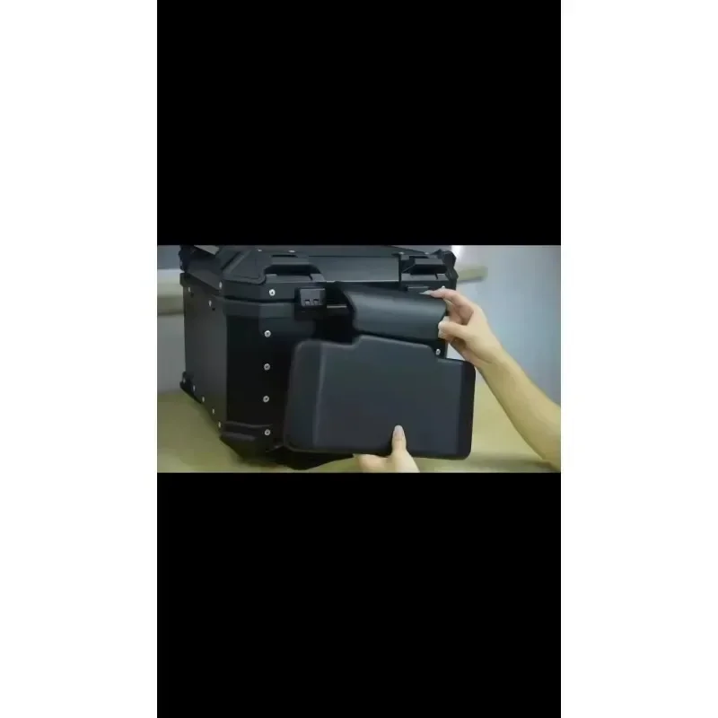Universal for Luggage Cushion Pad Backrest Motorcycle Passenger Backrest Back Self-adhesive Shockproof Moto Rear Top Case Box