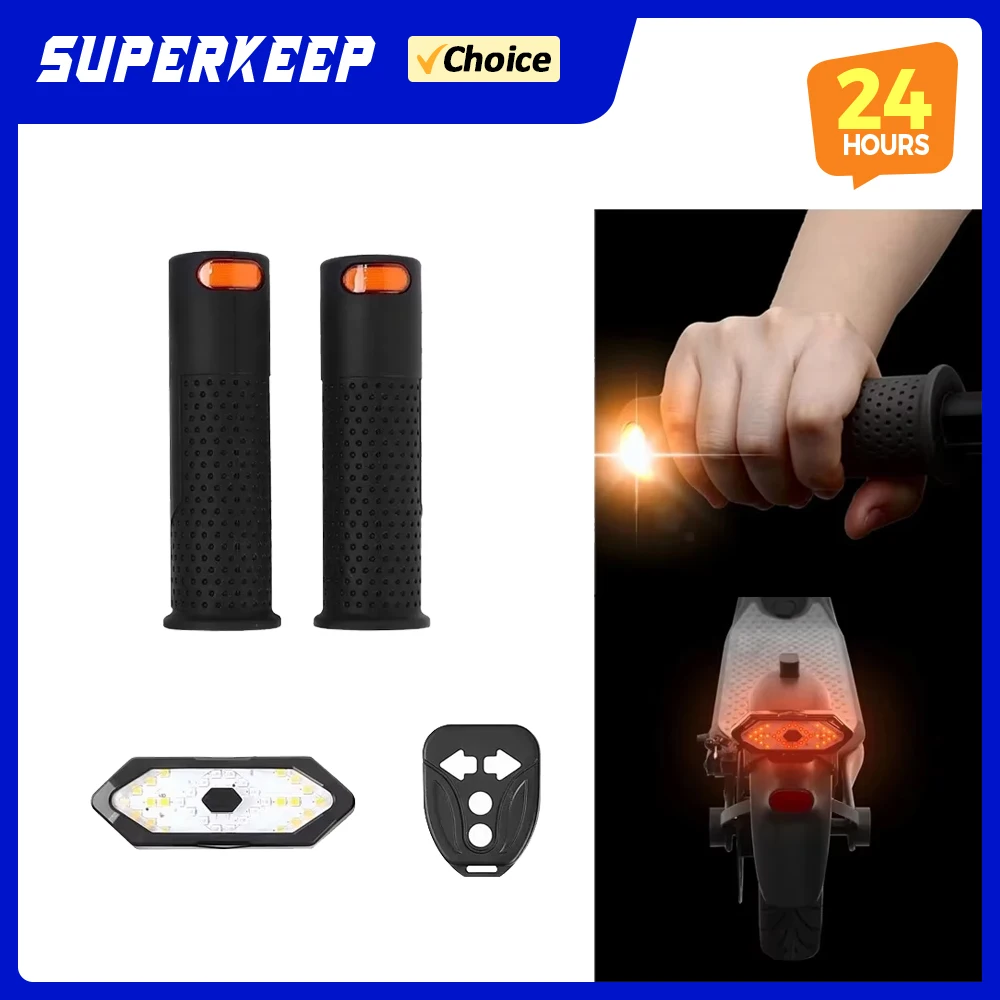 

Ручки на руль электронного скутера, поворотный фонарь, задний фонарь для Xiaomi M365/Pro Mi3 для Ninebot G30, левый/правый указатель поворота, часть задного фонаря