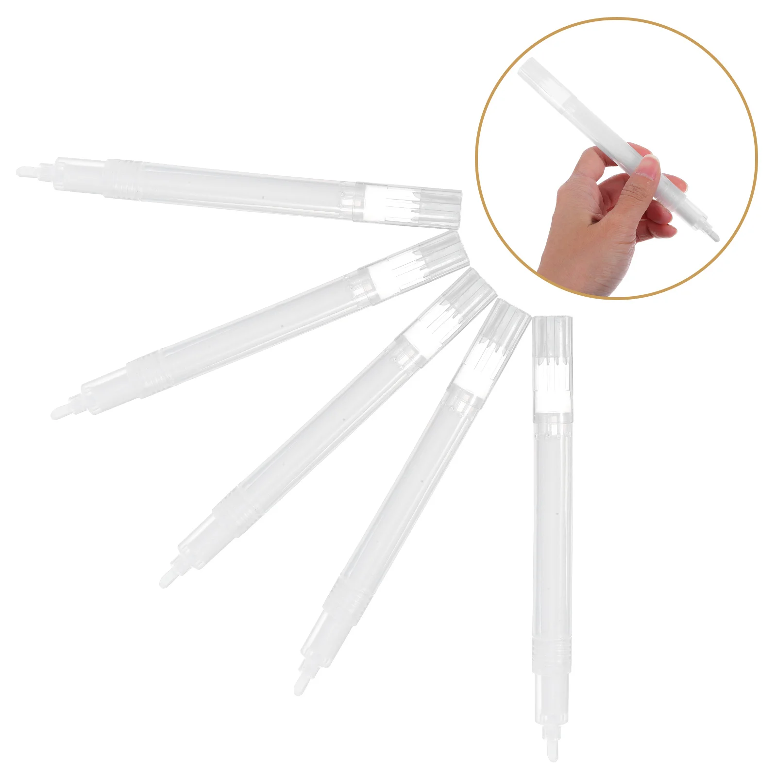 

10 шт. многоразовые пустые маркеры для краски, акриловые маркеры, пустая заполняемая ручка для краски, тонкий наконечник, многоразовые для рукоделия