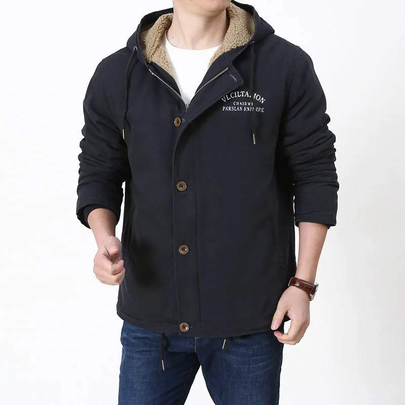 男性用冬用パーカー,暖かい冬のジャケット,男の子用のフード付きジャケット,登山用の軍用服,新しいコレクション