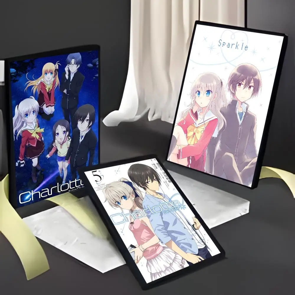 anime supernatural C-Charlotte Poster American Film Mural Home Childrens Room Wall Decor Print