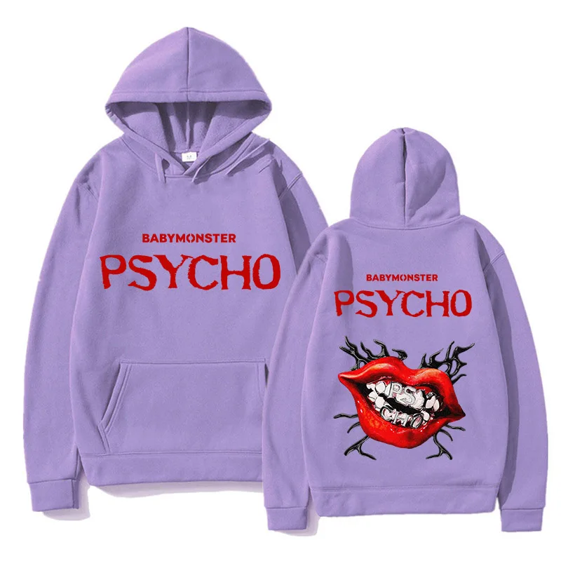 BABYMONSTER PSYCHO Tour 2026 Hoodies Unisex High Street