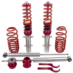 Coilover Suspension Struts For VW Golf MK4 1J1 1.8T 1.9 TDi 2.3V5 FWD 1998-2007 Spring Shock Struts Suspension Shock Springs