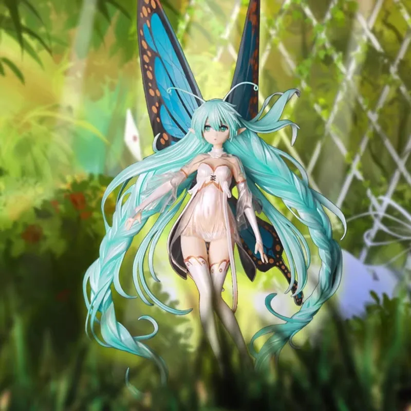 

Butterfly Princess Hand Figure Beautiful Girl Anime Two-dimensional Butterfly Sound Chassis Artwork Decorative Ornaments