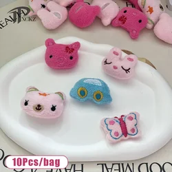 10Pcs Mini Claw Machine Toy Accessories Children DIY Automatic Doll Machines Prizes Pink Bunny Butterfly Dolls