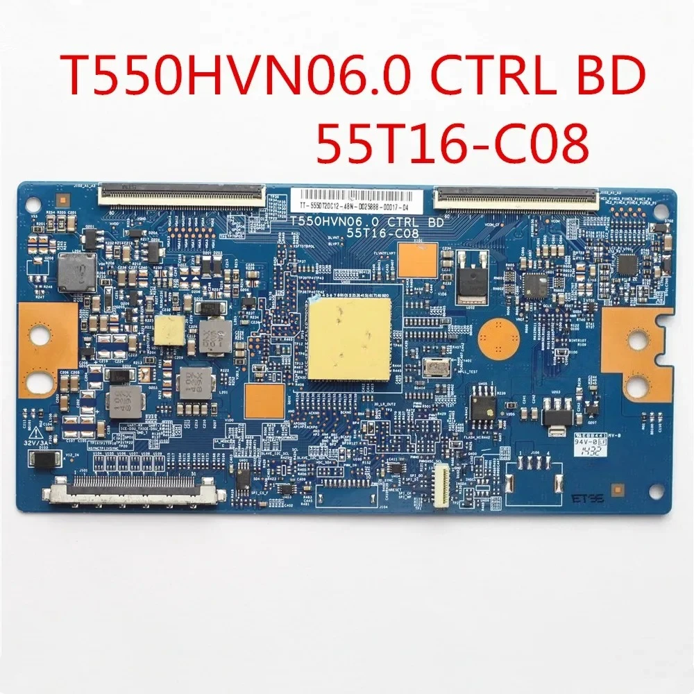 

Плата T-con T550HVN06.0 CTRL BD 55T16-C08 для телевизоров, оригинальный продукт, универсальная ТВ-карта T550HVN06.0 55T16-C08