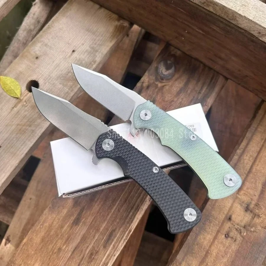 سكين محمول قابل للطي مصنوع من الفولاذ D2 المتين للتخييم التكتيكي في الهواء الطلق EDC أداة صيد عملية هدية للرجال