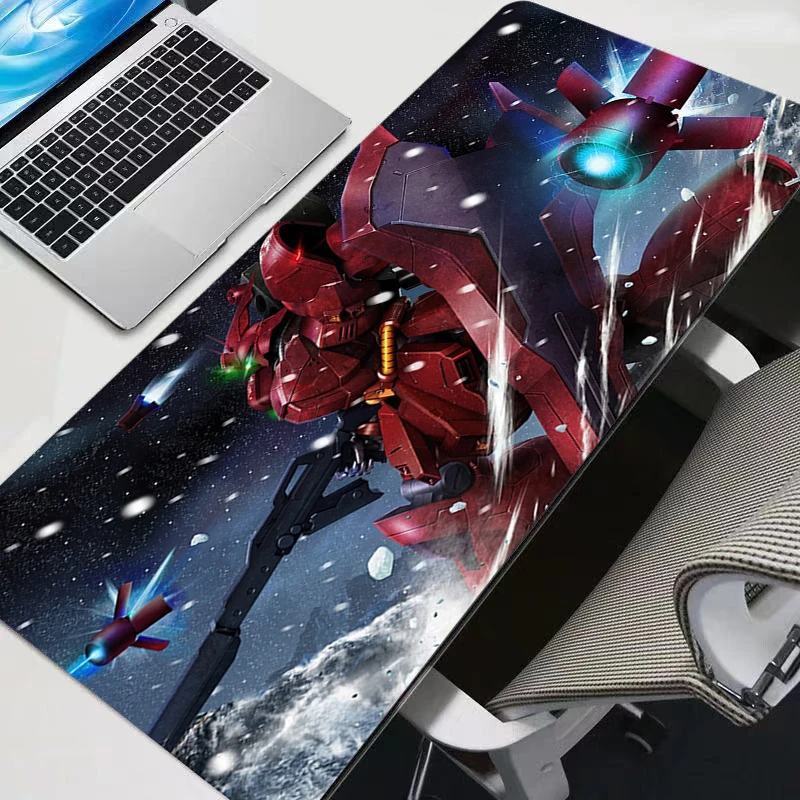 XXL Mouse Pad Mobile Suit Gundam Anime durable Gamer Computer Mousepad Gaming Accessories Tablet Varmilo Keyboard Mausepad
