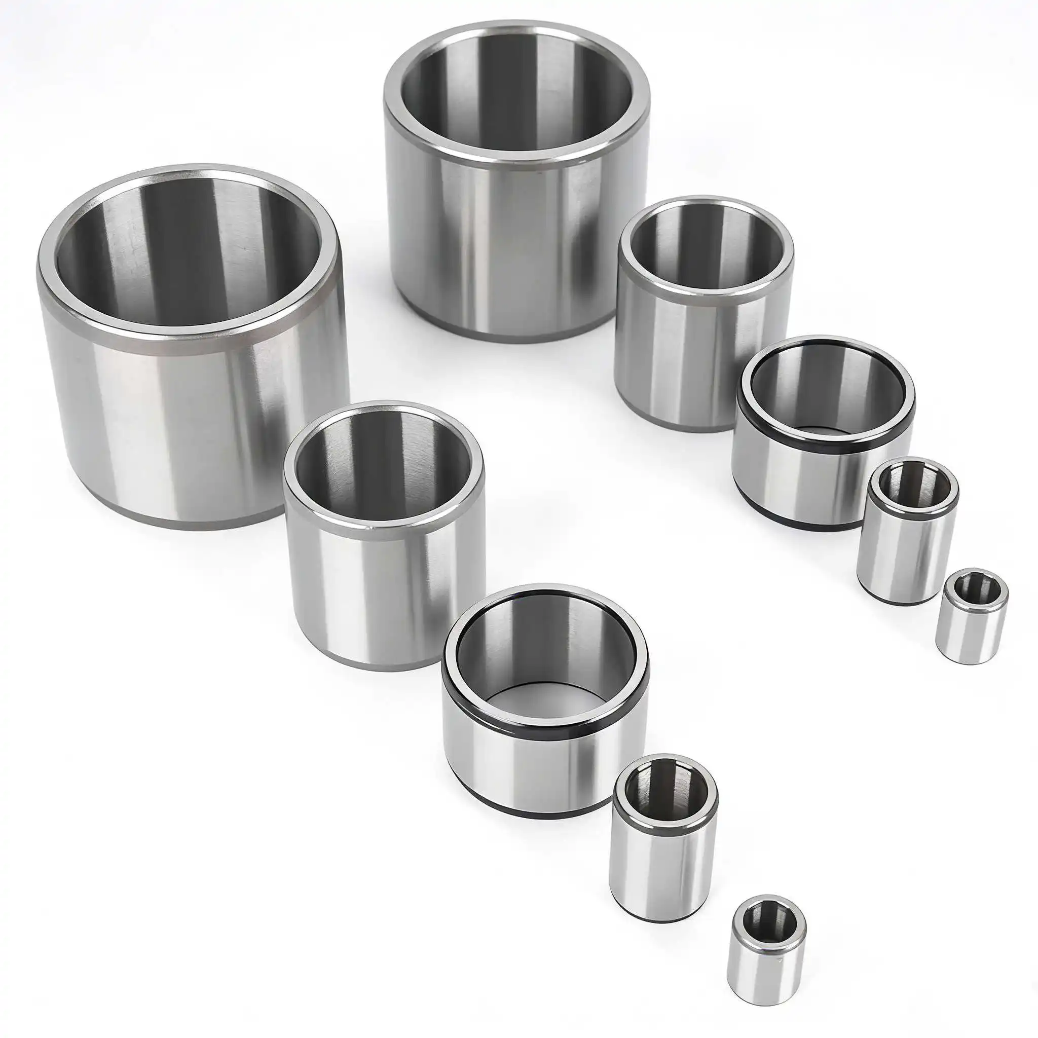 ID 10/12/13/14mm 304 Stainless Steel Unthreaded Round Hollow Spacer Sleeve Bushing Washer Gasket Anti-Rust Industrial Fasteners