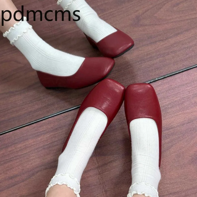 Women's Flats Summer Versatile Anti Slip Ballet Shoes Designer Comfort Soft Soled Loafers for Women Fashion Shoe Sapato Feminino