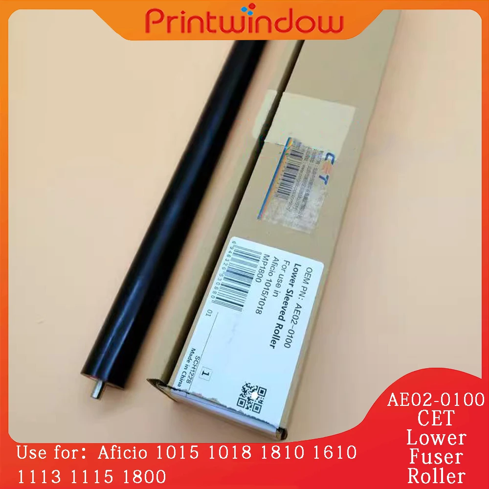 

AE02-0100 High Quality CET Lower Fuser Roller for Ricoh Aficio 1015 1018 1810 1610 1113 1115 1800 Fuser Pressure Roller