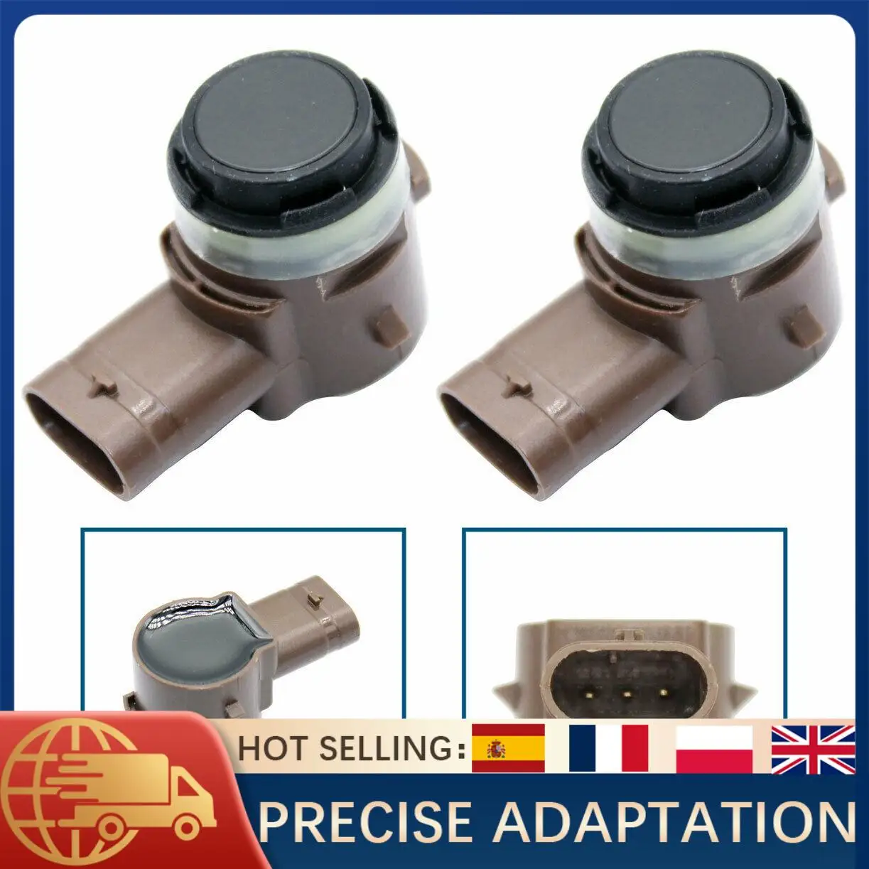 

2x боковой датчик парковки, передний и задний бампер 1127502-01-D 1127502, запасные части для Tesla Model 3 2017-2023