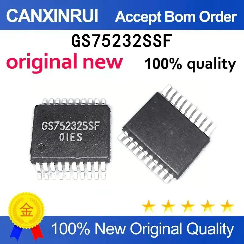 

(5-100 штук) Новый GS75232SSF GS75232 SSOP20
