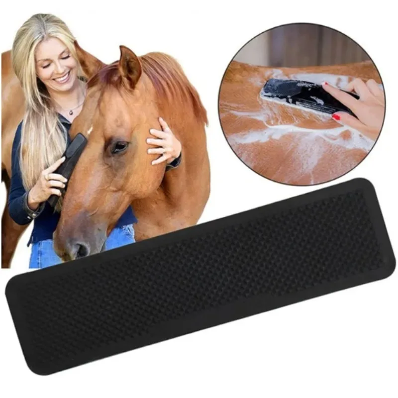 1PCS Horse supplies, six in one horse brush, horse beauty, bathing, massage, hair removal brush