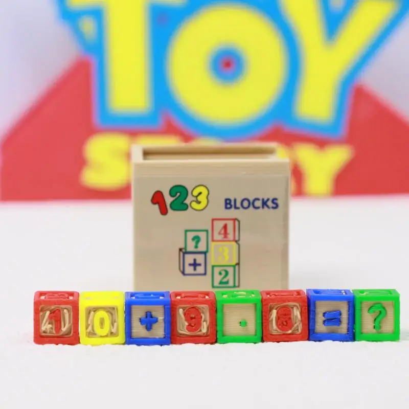 1 Juego de accesorios para casa de muñecas, escala 1/6, simulación de casa de muñecas en miniatura, Mini juguetes de modelos de ensamblaje de bloques de construcción