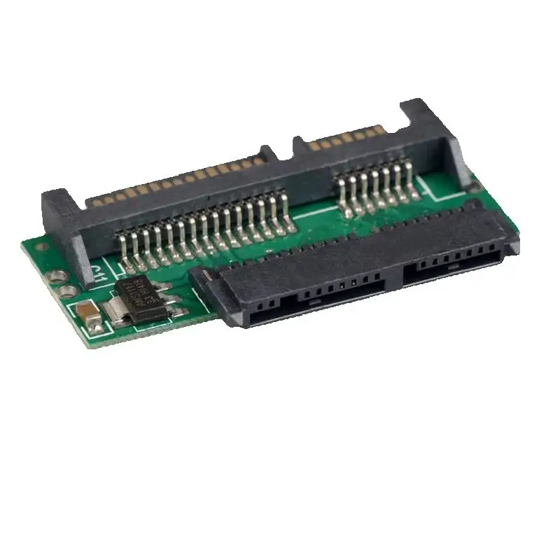1.8 inch MicroSATA to SATA adapter card 7-pin + 9-pin interface MSATA solid state hard drive conversion SATA