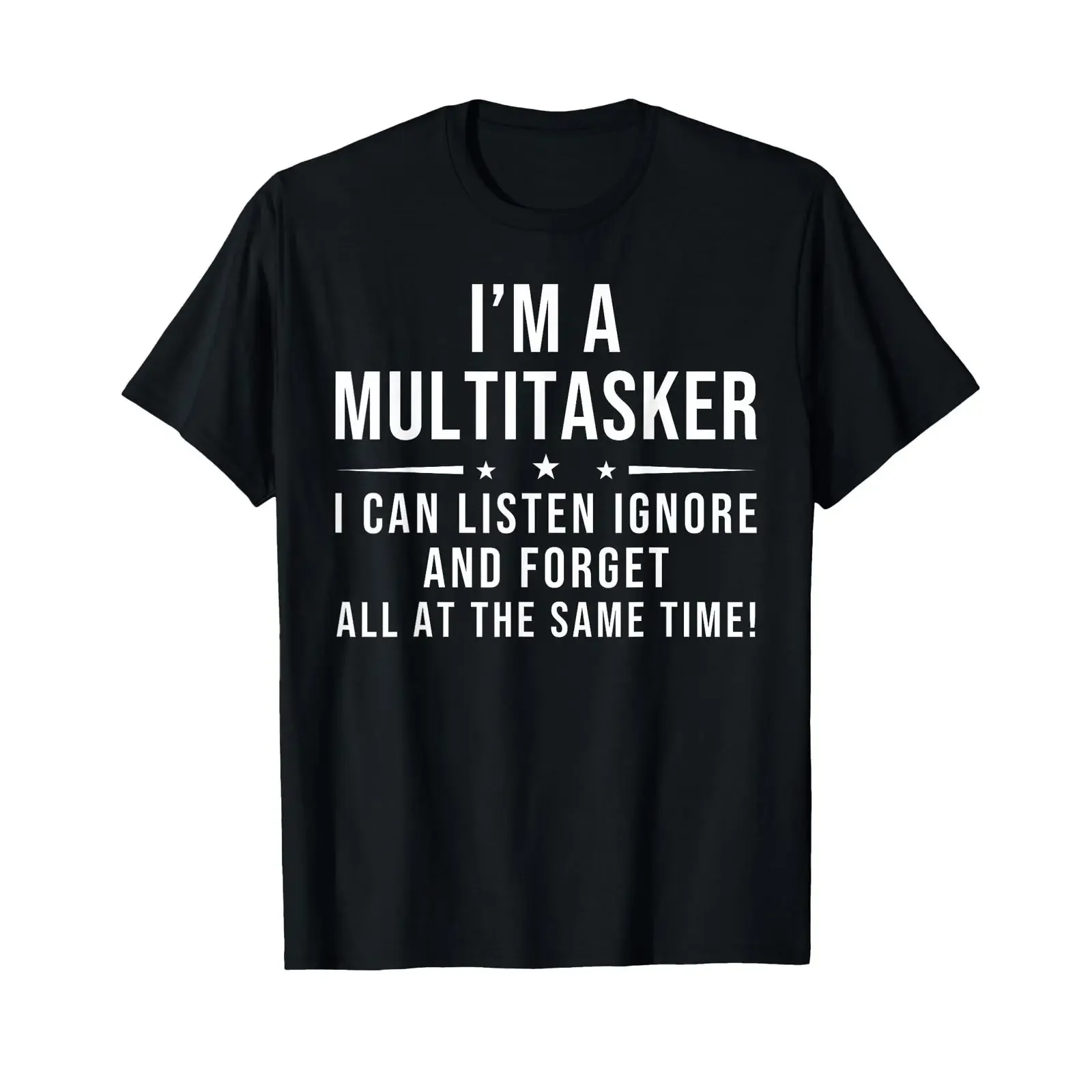 Funny Quote Humorous Multitasking Saying T Shirt vintage Washed Slightly Comfortable streetwear Unisex Stylish Stretched