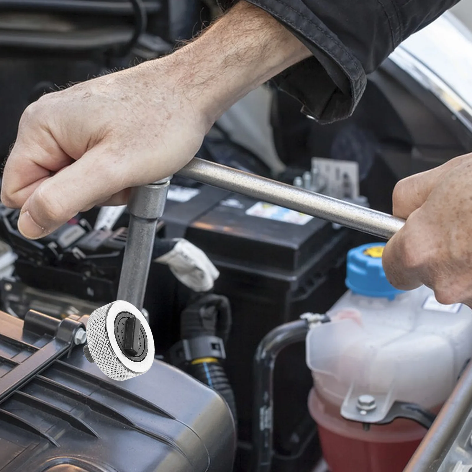 

Mini Ratchet Wrench Thumb Wheel Robust Iron Shell Compact Size Ideal for Tight Spaces Mechanic Finger Socket Driver