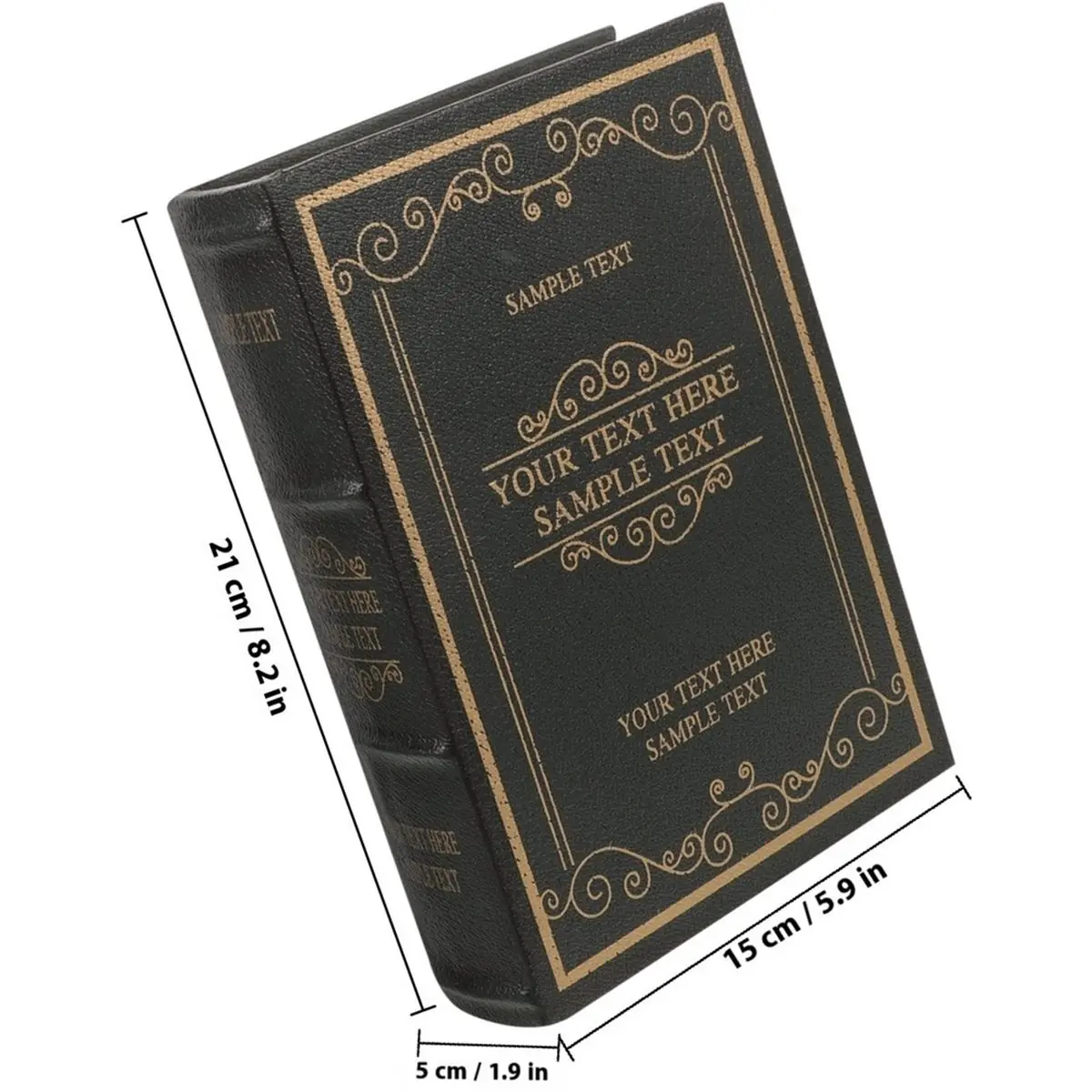 11·11COUPON Fake Book Decorative Storage Box Vintage Shelf Organization Vintage Book Shelf Ornament Storage