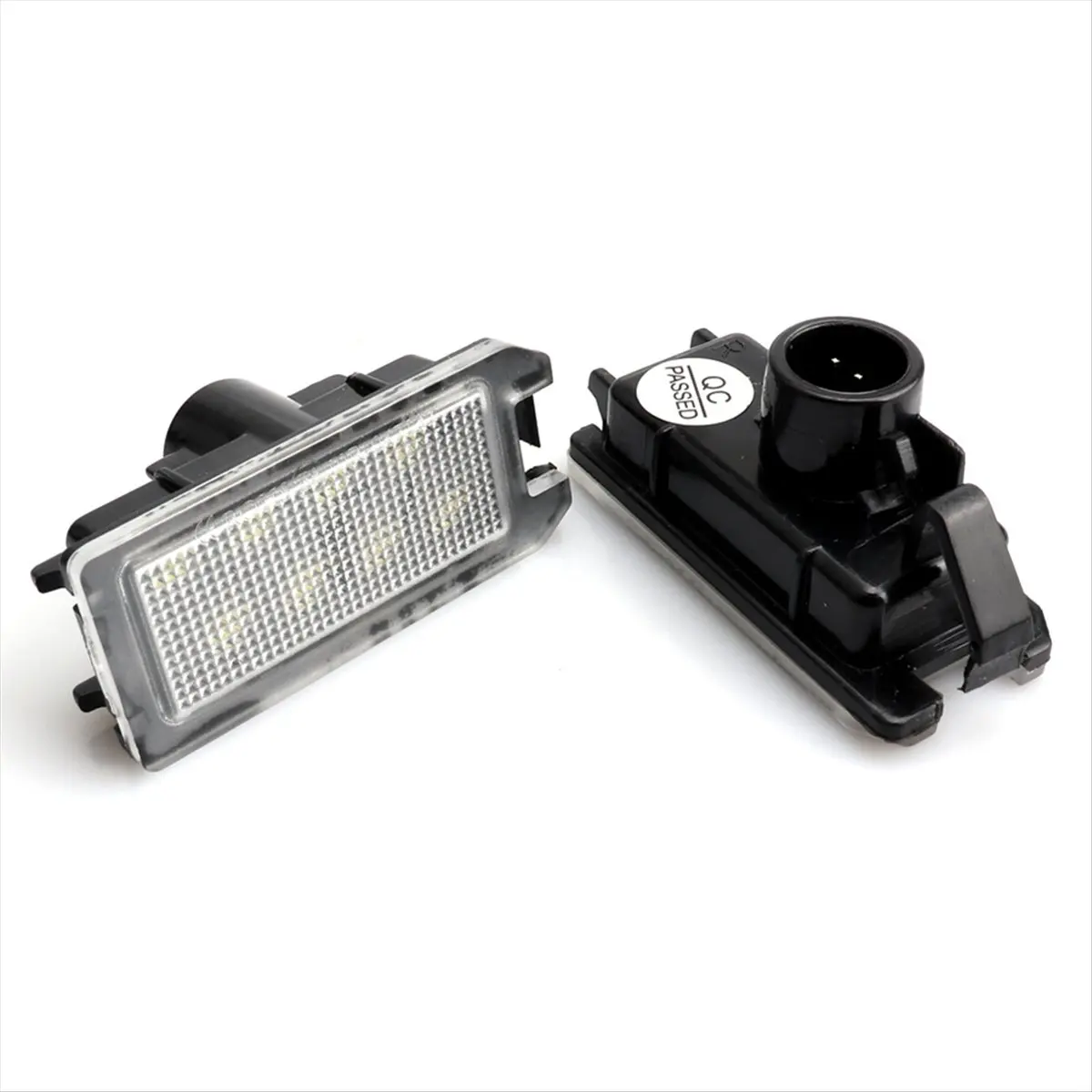 Compatible 2pc for Grand Compass Viper 2014-2017 for LED Number Plate Light License Plate Lamp