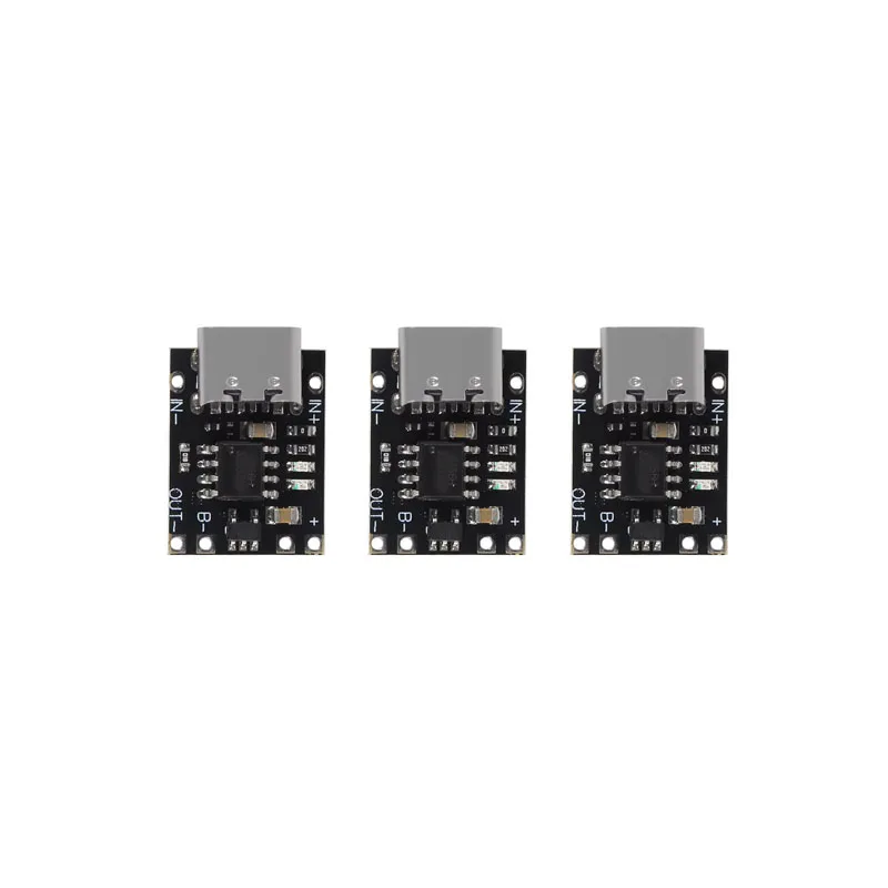 TP4056 1A 3.7V Lithium Battery Charging and Discharging Board with Protection Type-C USB C Li-ion Battery Charging Board