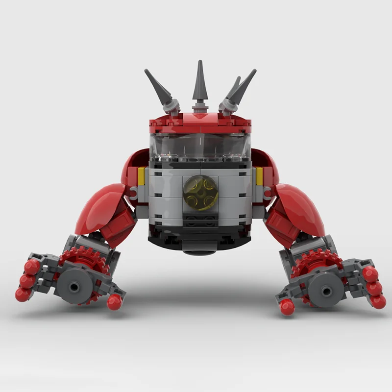 234 قطعة MOC الأسلحة الكبيرة سونيك 3 القنفذ نموذج اللبنات لعبة لتقوم بها بنفسك التعليم الإبداعي الطوب الاطفال هدايا عيد الميلاد عيد الميلاد #4