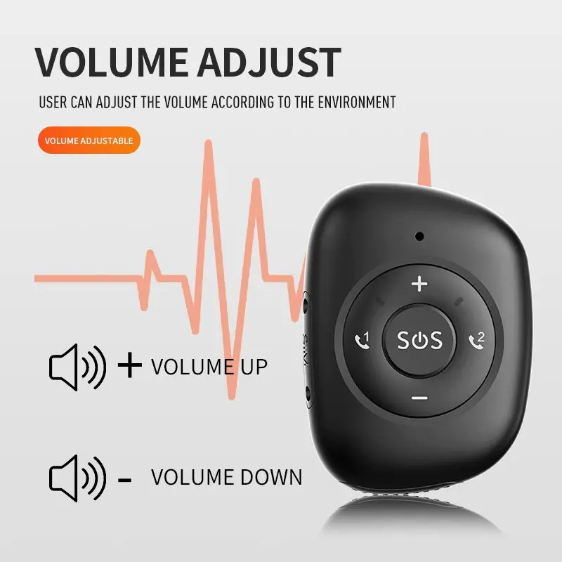 4G Mini GPS Tracker RF-V50Compatible with LTE/3G WCDMA/2G GSM SOS Alarm Two-way Voice Tracking Artifact Waterproof IP67