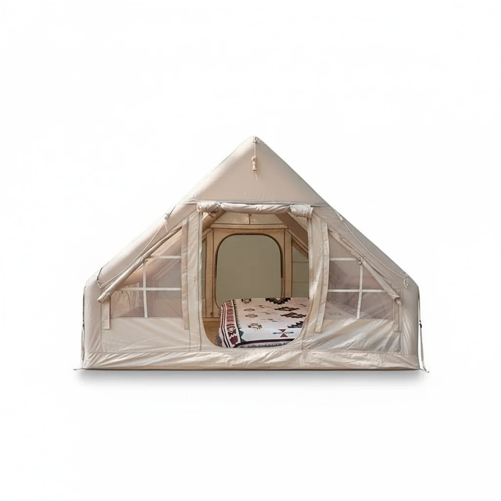 

Надувная палатка, 6,3 м², из водонепроницаемой ткани Оксфорд, быстросборная, устойчивая к УФ-излучению, портативная семейная палатка для кемпинга на природе