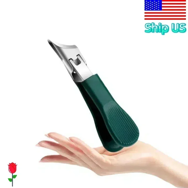 Must-Have para extractores de uñas gruesos: cortaúñas de pico de águila verde de 3 piezas |   Corte fácil + Archivo suave + Levantamiento encarnado