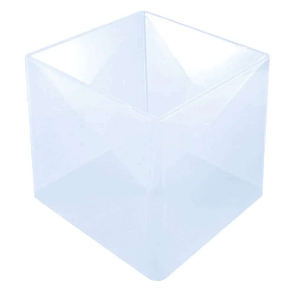 1 Buah Cetakan Piramida DIY Kotak Penyimpanan Organizer Silikon Kreatif Kotak Perhiasan Hiasan Meja Cetakan Silikon Cetakan Piramida