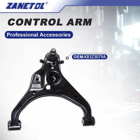ZANETOL 프론트 로워 컨트롤 암 자동 서스펜션 부품 (포드 레인저 2011~2023, 포드 레인저 크루 캡 픽업 2022~2023 KB3Z3079A 용)