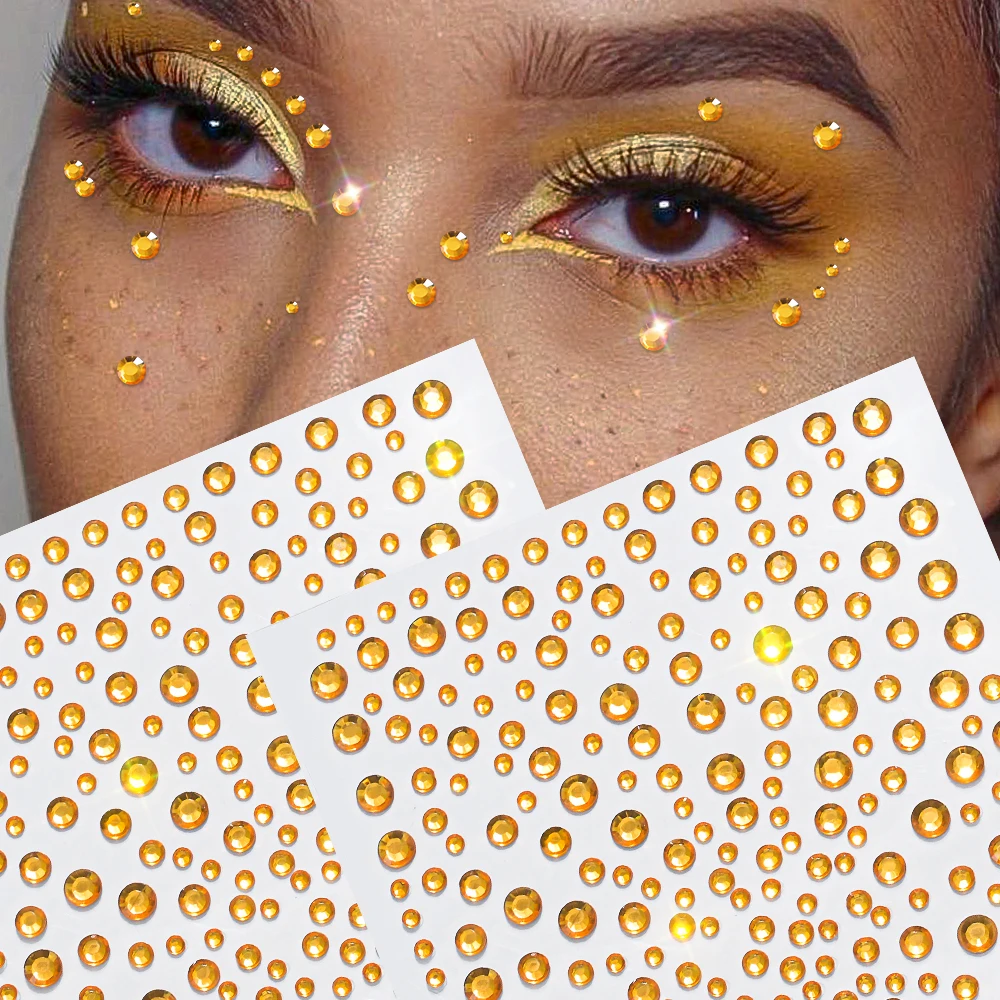 1 Sheet Orange Tatt…