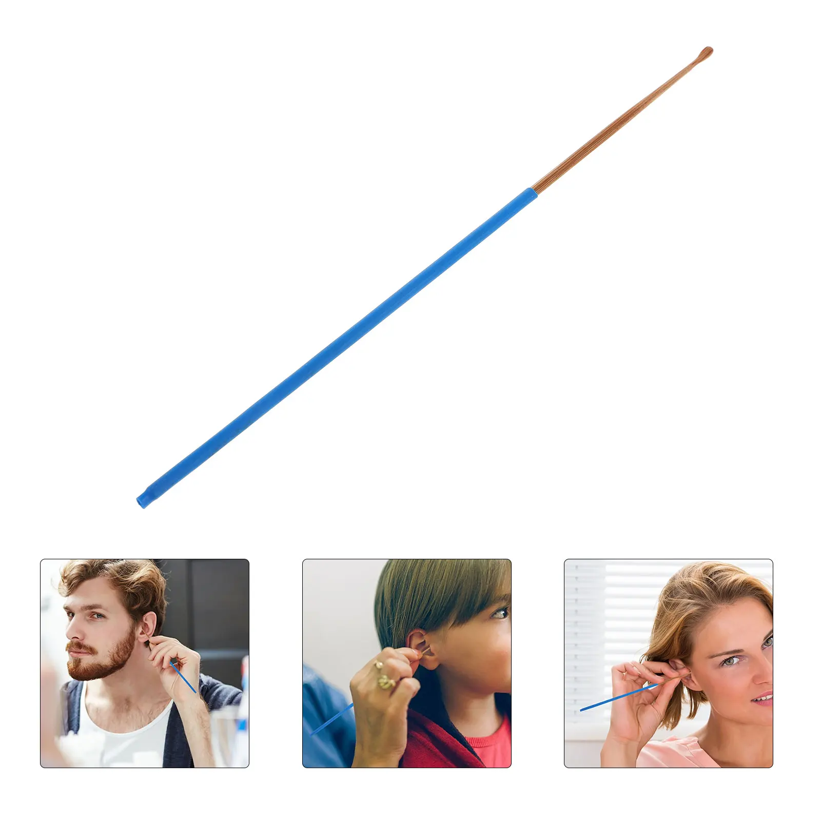 

Wooden Ear Pick Cleaning Headphones Pendants Excavator Picker Cleaner Digger Child