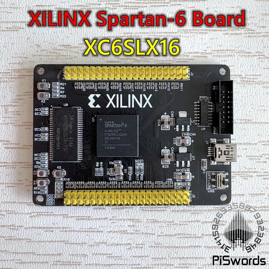 Xilinx Spartan-6 XC6SLX16 FPGA اللوحة الأساسية Spartan6 تشمل SDRAM