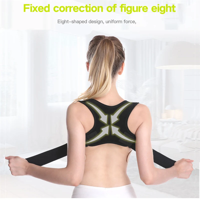 

Adjustable Posture Corrector Medical Back Brace Shoulder Support Corrector Prevention Humpback Back Health Care